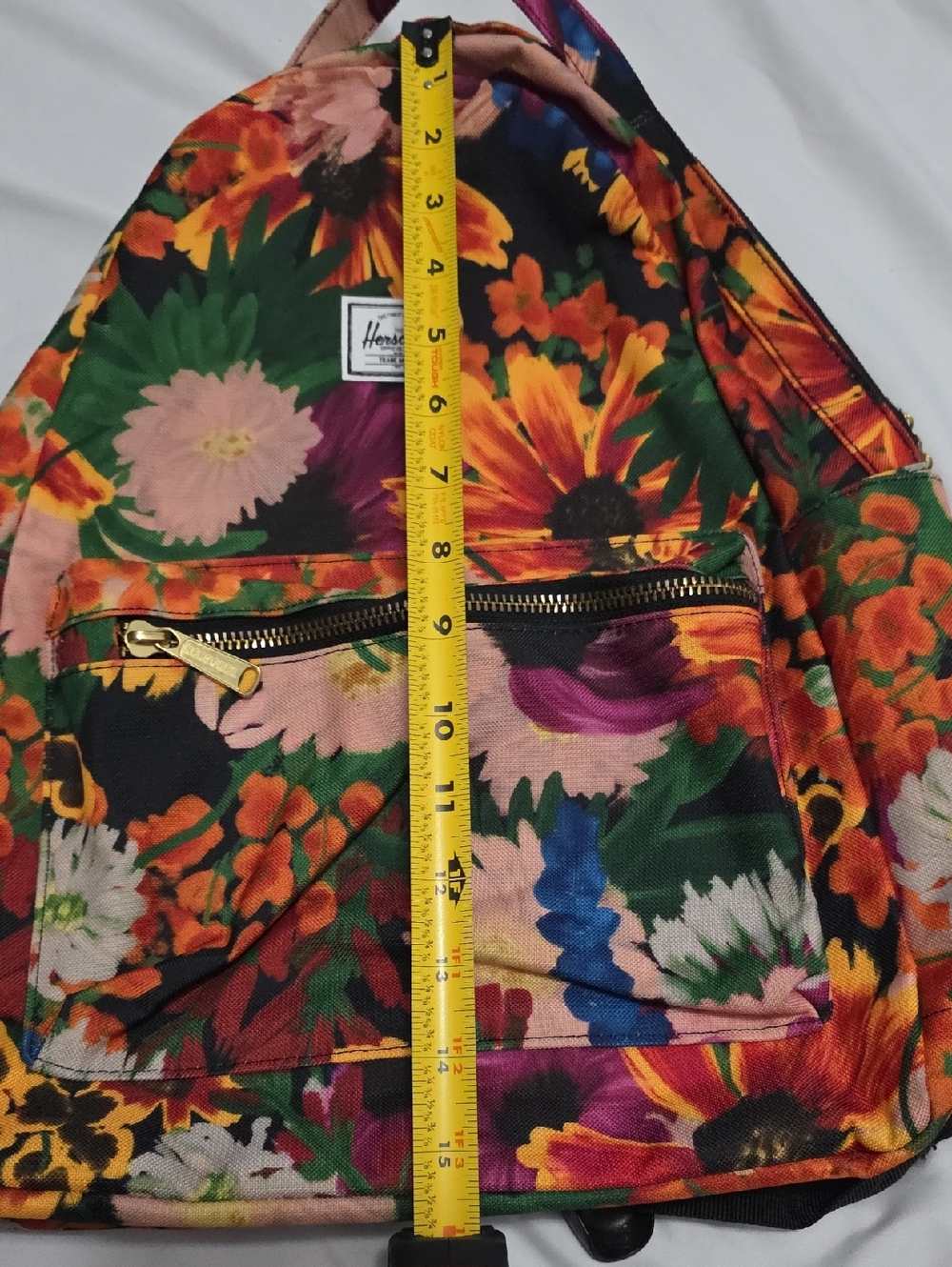 Herschel Floral Print Women's Backpack - Multicolor - Picture 14 of 16